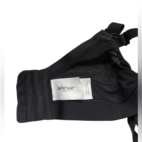 Penningtons, Plus Size Bra & Panty Set 44G, 2X, Black, Pink 🫦 - Picture 5 of 10